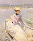 The White Dory Gloucester by childe hassam